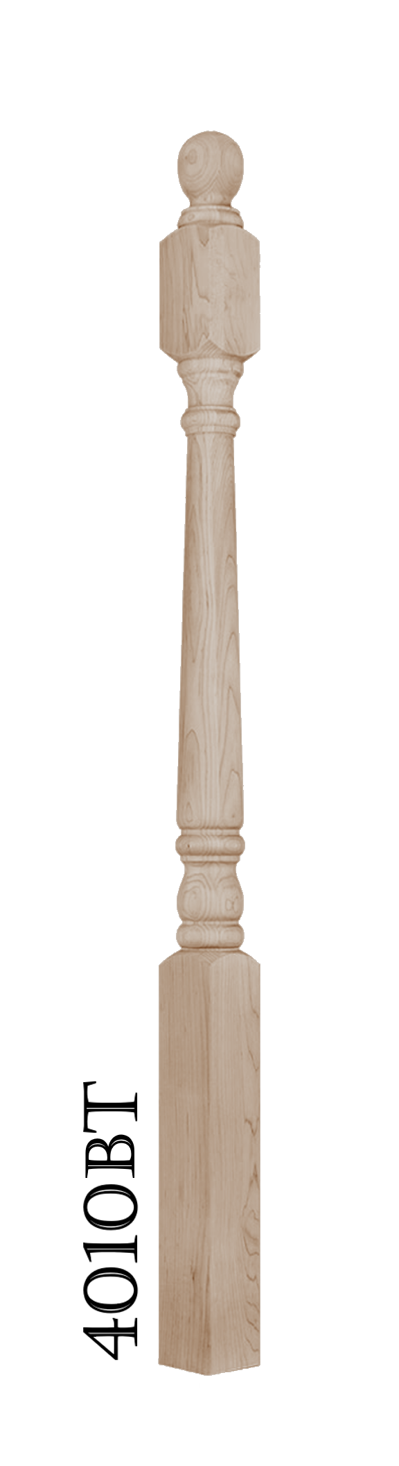 4010BTS48 Ball Top Square Base Newel
