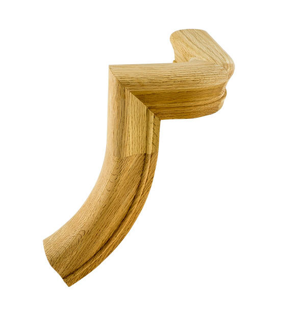 7070 LVL 1/4 TURN GOOSENECK FITTING NO CAP LH FOR 6010 PROFILE