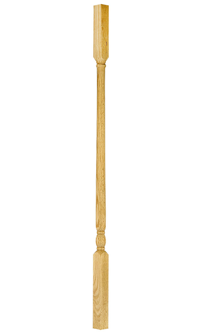 HAMPTON 5200 1-1/4 WIDE PIN TOP SQUARE BASE