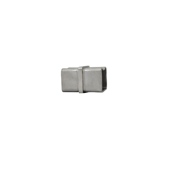 SS104 180º Square Union Connector ube size: 40X40X2mm