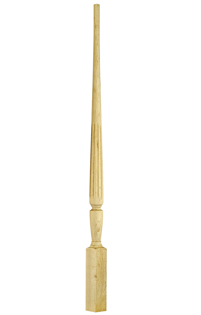 STOCKBRIDGE 2015 FLUTED SERIES 1-3/4" WIDE PIN TOP SQUARE BASE