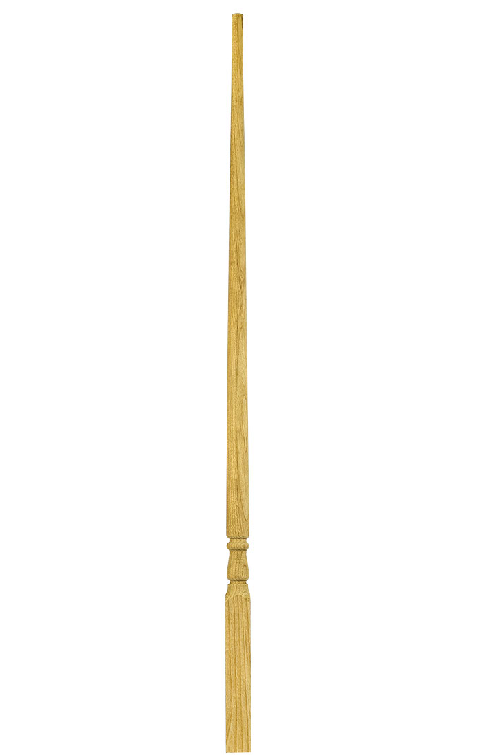 COLONIAL 5015 1-1/4 WIDE PIN TOP SQUARE BASE