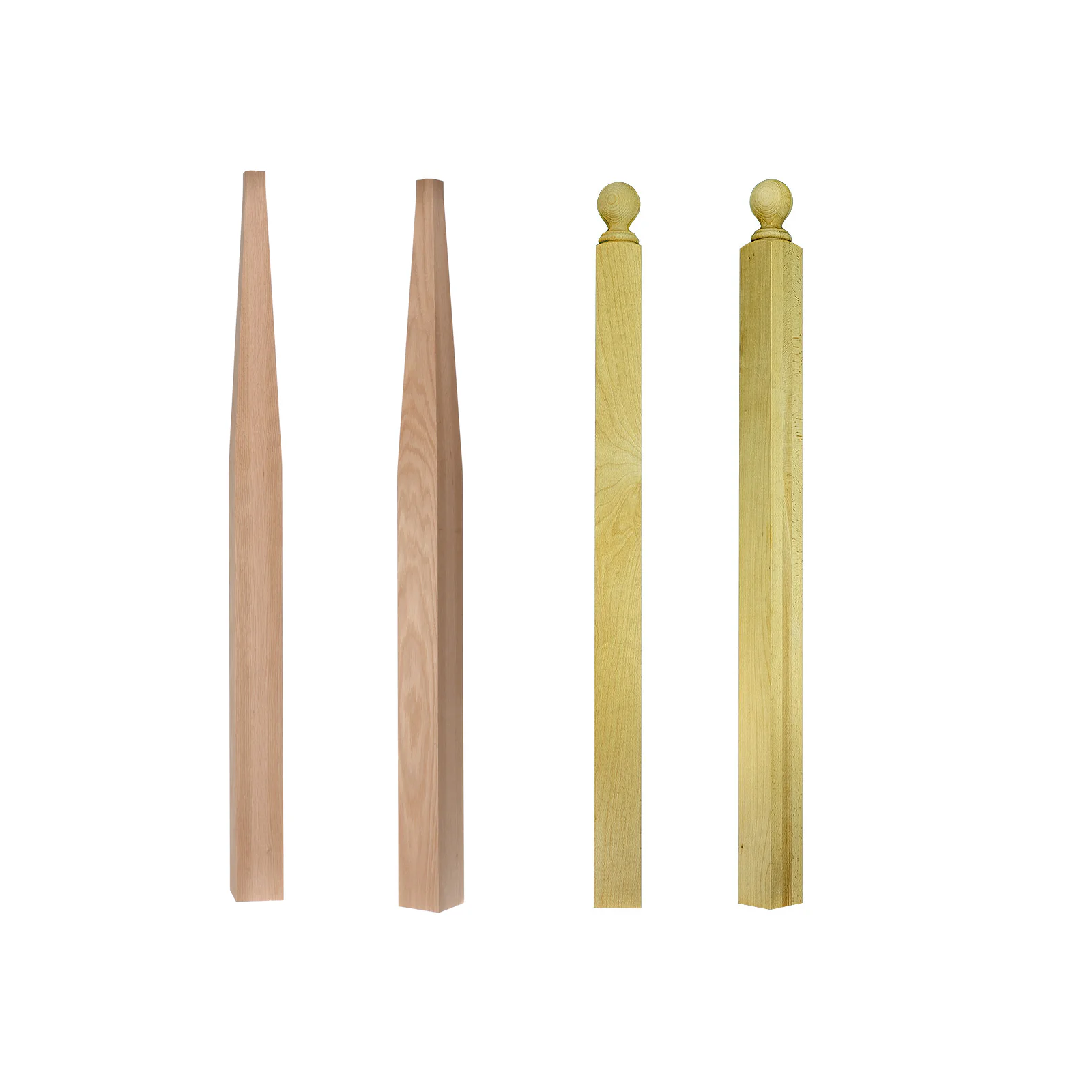 313, 3004 & 3005 Newels ⋅ Craftsman ⋅ Ball & Pin Top ⋅ 3