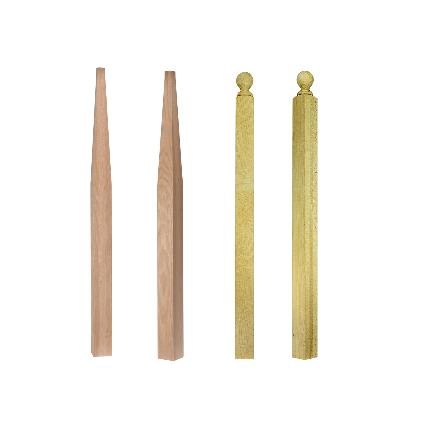 313, 3004 & 3005 Newels ⋅ Craftsman ⋅ Ball & Pin Top ⋅ 3"