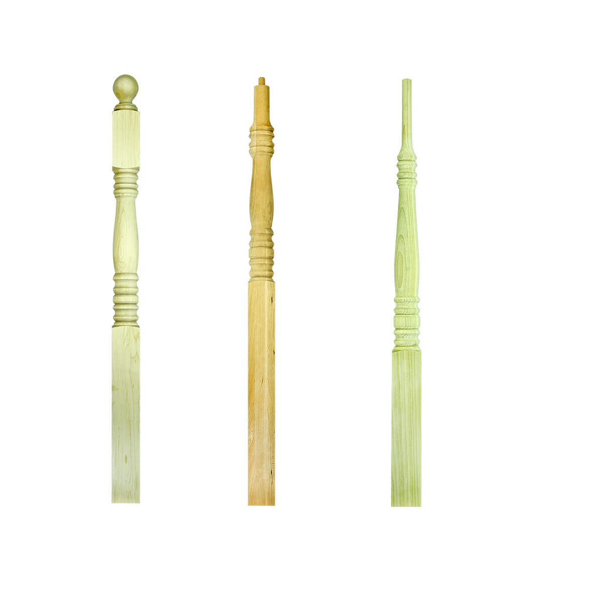 3500 Newels ⋅ Hampton ⋅ Ball & Pin Top ⋅ 3"