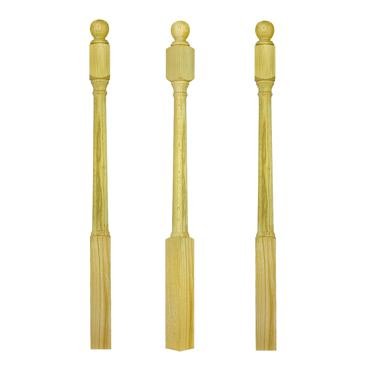 4040 Newels ⋅ Colonial ⋅ Ball Top ⋅ 3"