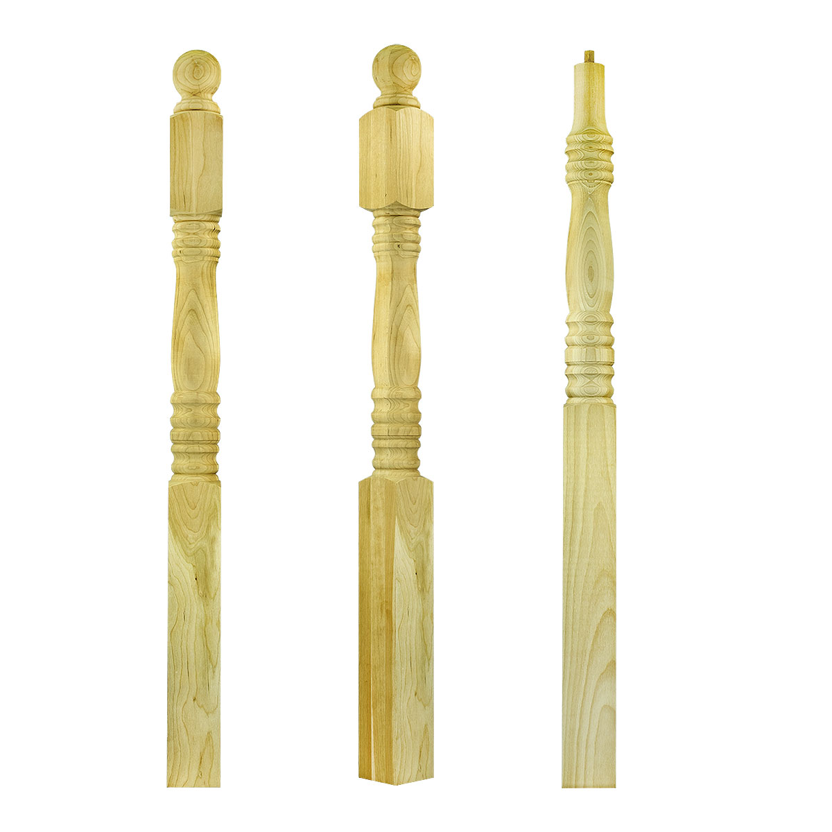 4500 Newels ⋅ Hampton ⋅ Ball & Pin Top ⋅ 3-1/2"