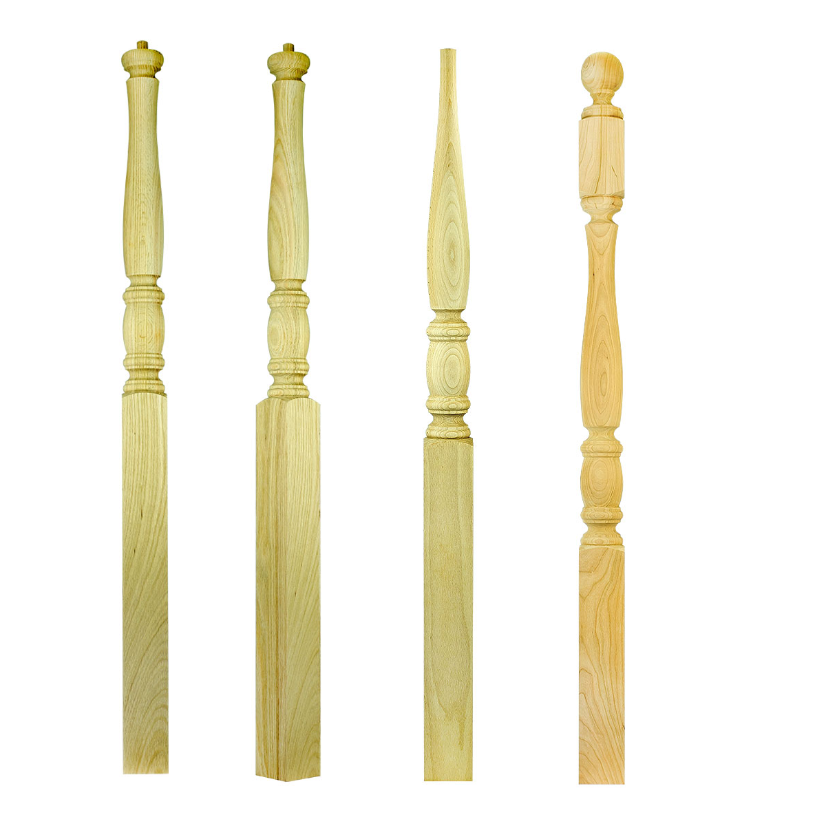 950 Newels ⋅ Bordeaux ⋅ Ball & Pin Top ⋅ 3"