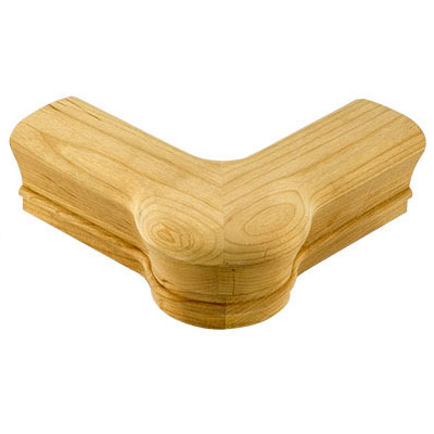 7621 QUATERTURN CAP 90DEG FOR 6610 PROFILE