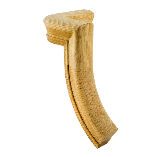 7075 LVL 1/4 TURN GOOSENECK FITTING NO CAP RH FOR 6010 PROFILE