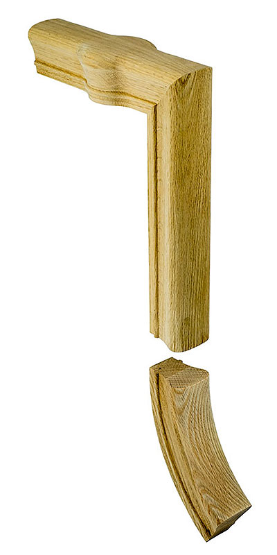 7088-2 STRAIGHT RISER W/TANDEM CAP FOR 6010 PROFILE