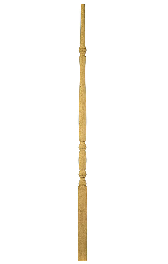BORDEAUX 908    1-1/4 WIDE   PIN TOP SQUARE BASE