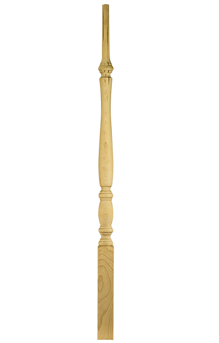 BORDEAUX 909 SERIES 1-3/4" WIDE   PIN TOP   SQUARE BASE