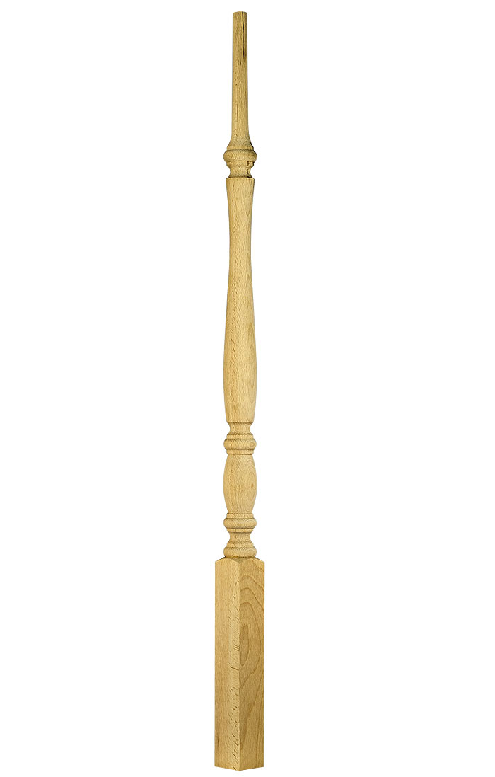 BORDEAUX 909 SERIES 1-3/4" WIDE   PIN TOP   SQUARE BASE