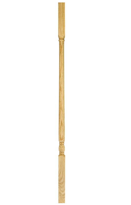 HAMPTON 5200    1-1/4 WIDE   PIN TOP SQUARE BASE
