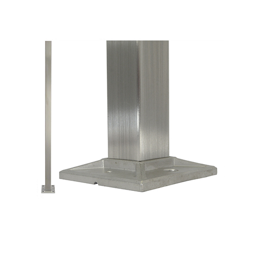 SS100 41" Square Tube w/Welding Base Tube size: 40X40X2mm