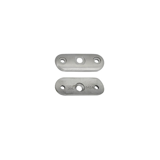 SS920 180º Curved (42.4mm) Saddle Top & Bottom Views Shown