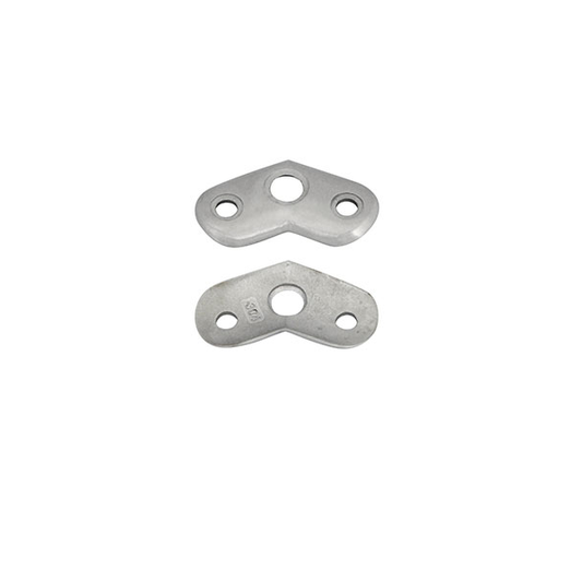 SS922 135º Curved (42.4mm) Saddle Top & Bottom Views Shown