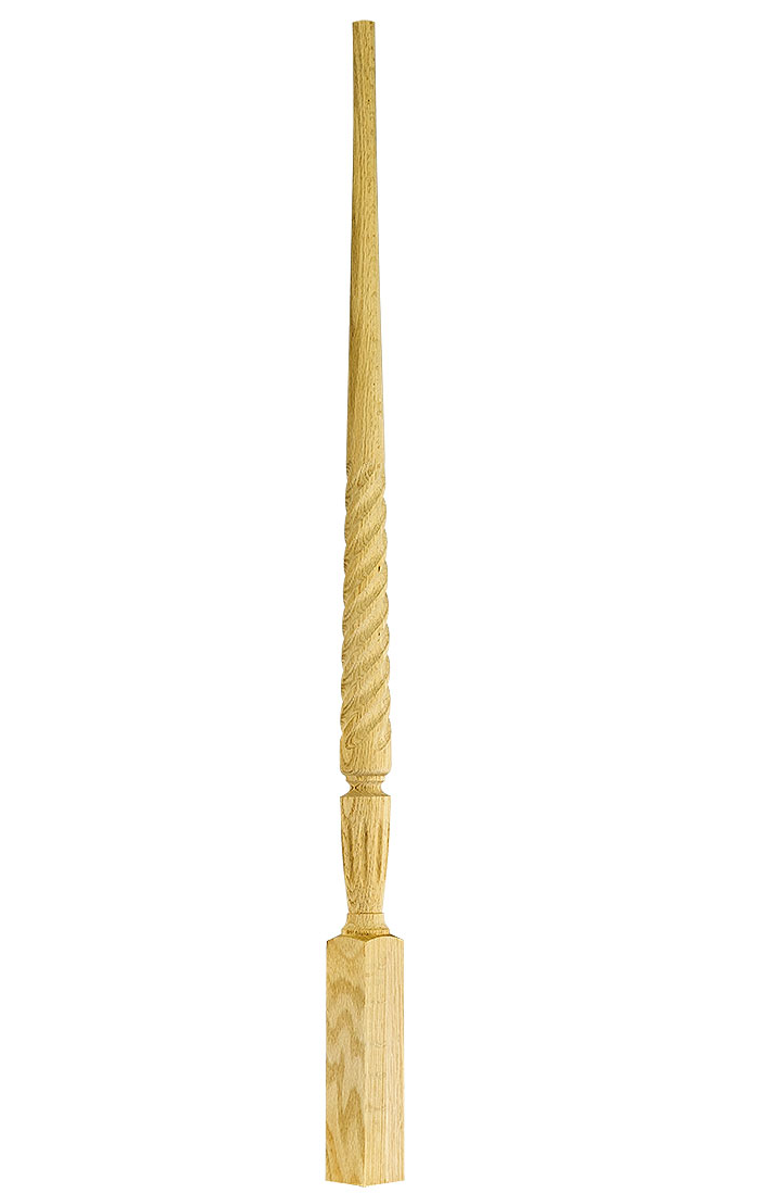 STOCKBRIDGE 2015 TWISTED SERIES 1-3/4" WIDE   PIN TOP   SQUARE BASE