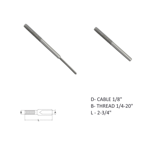 STUDSTEALTH Stainless Steel • Stealth Cable Components • Stealth Stud